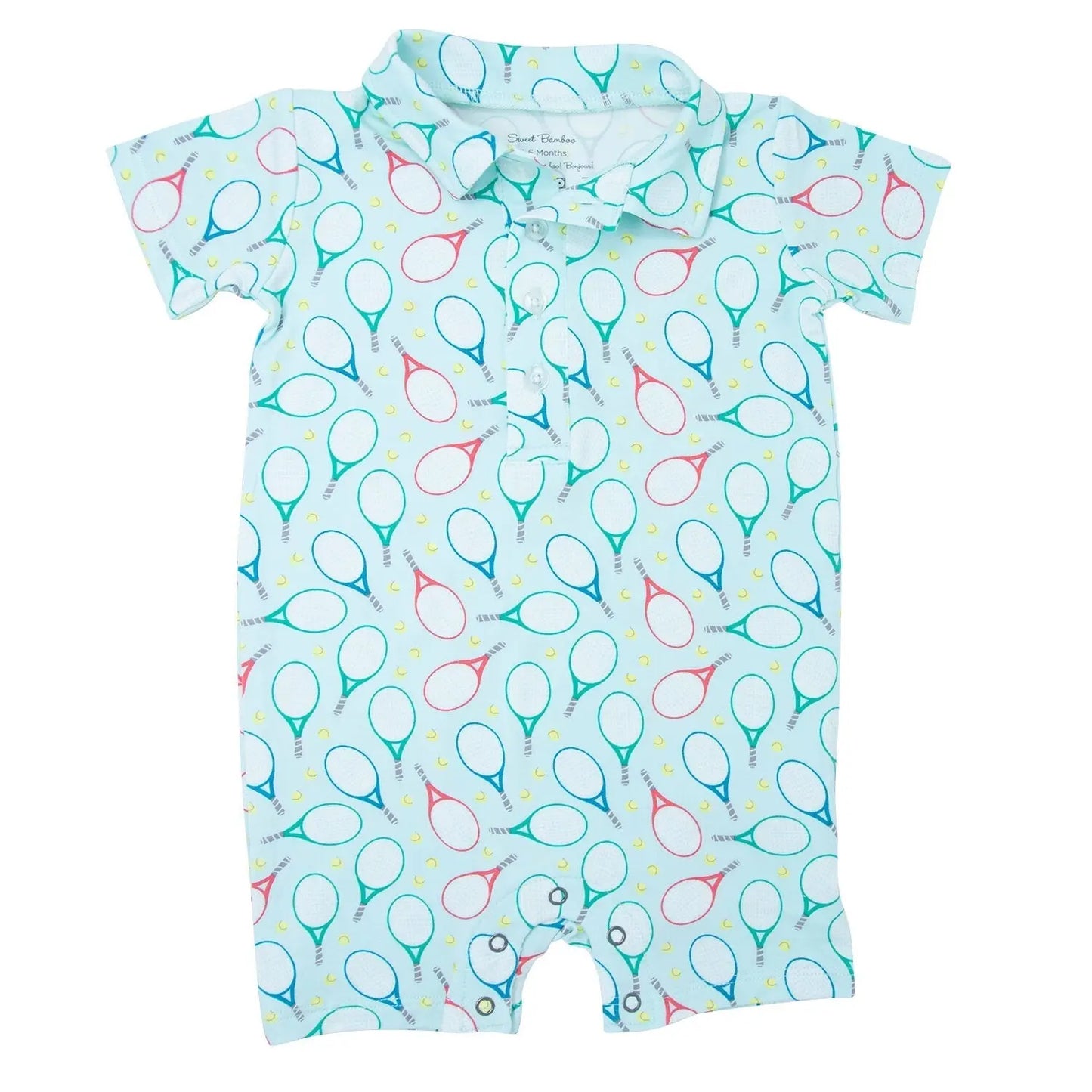 Polo Rompers · Boys Prints/Themes