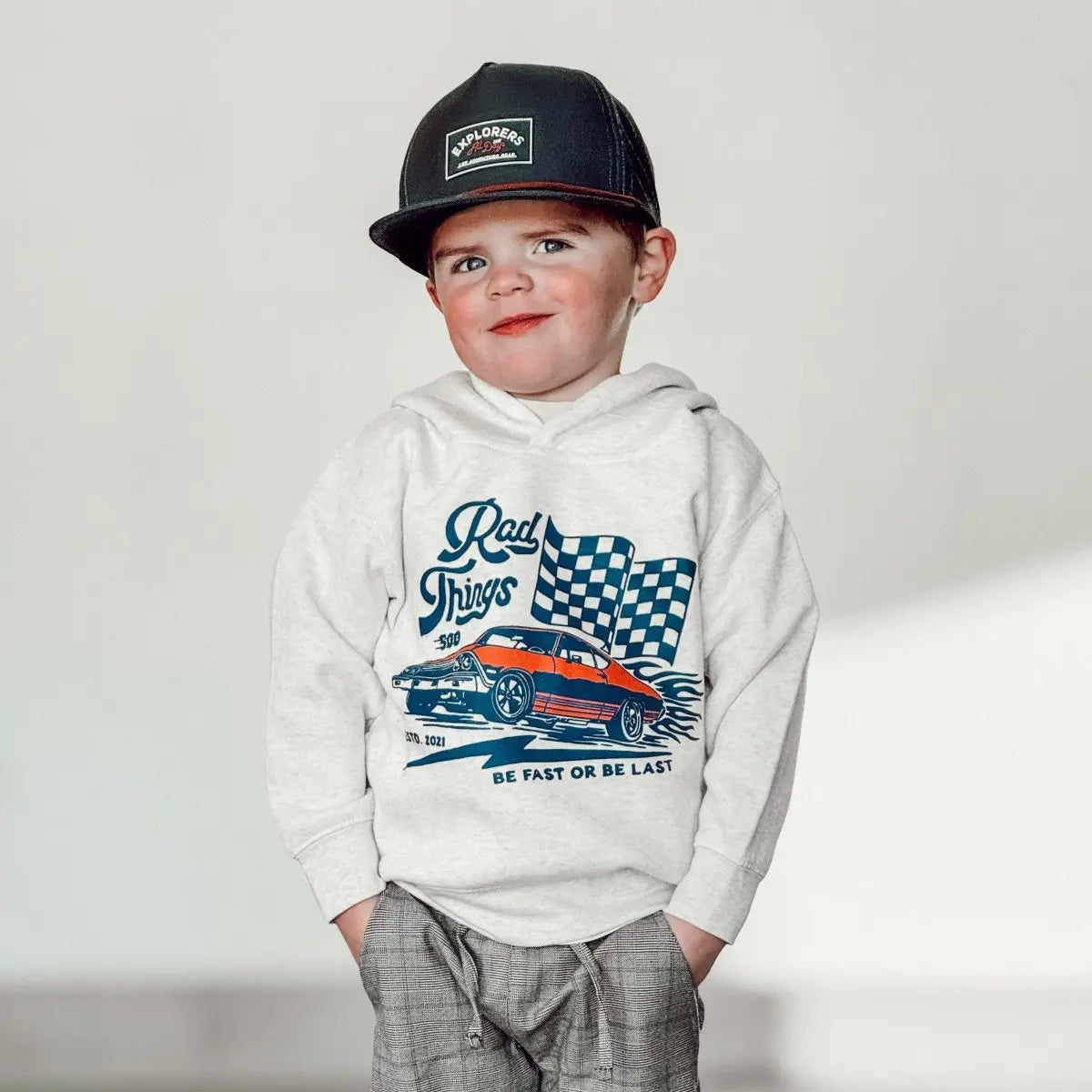 LITTLE RAD THINGS RECYCLED HOODIE