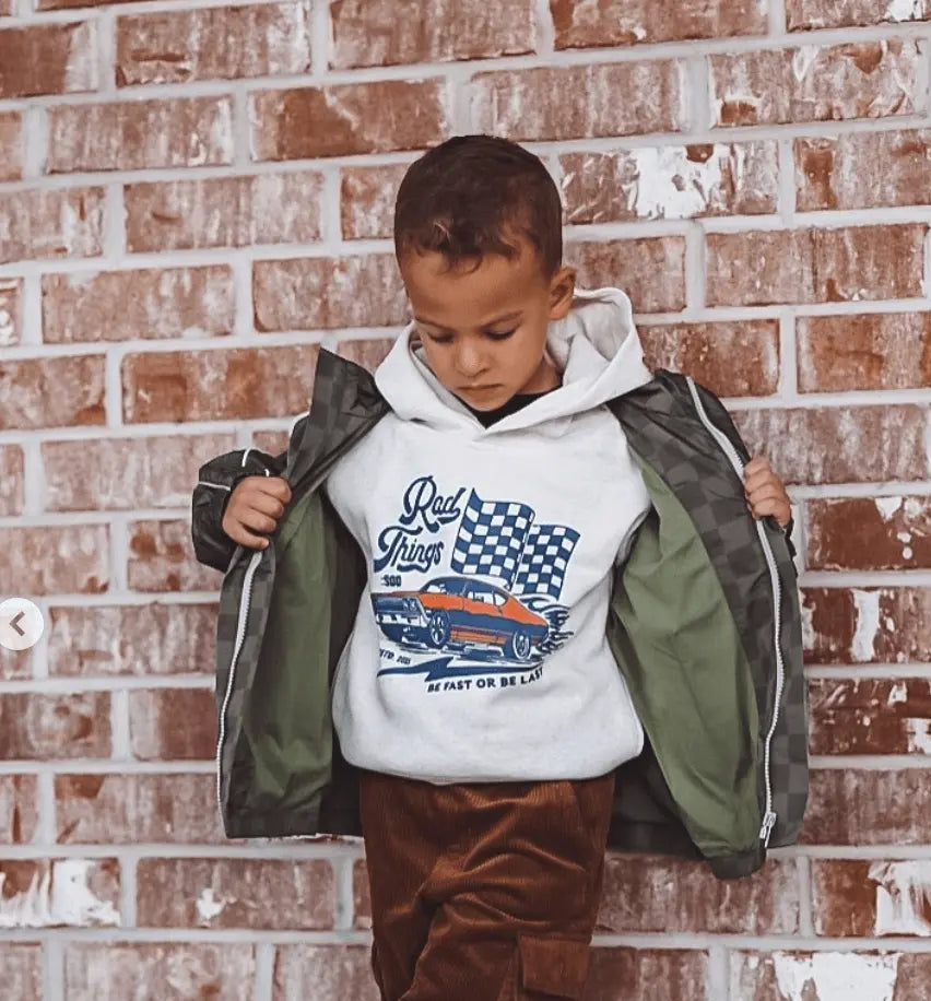 LITTLE RAD THINGS RECYCLED HOODIE