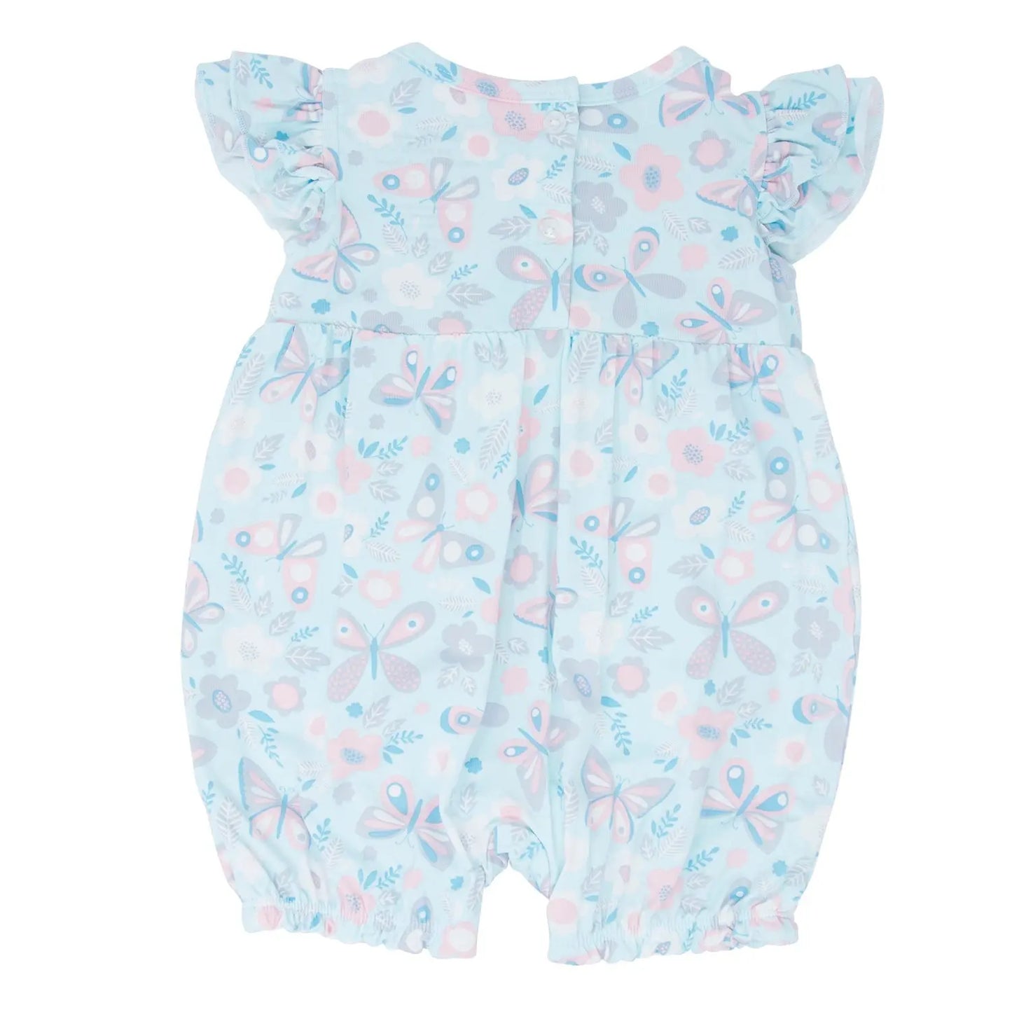 Ruffle & Flutter Sleeve Rompers · Girls
