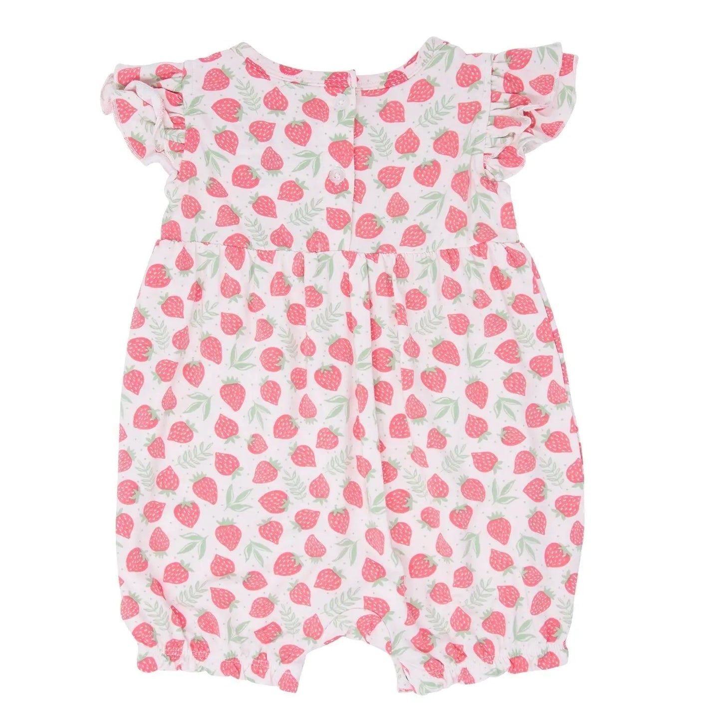 Ruffle & Flutter Sleeve Rompers · Girls