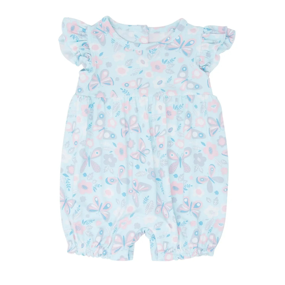 Ruffle & Flutter Sleeve Rompers · Girls