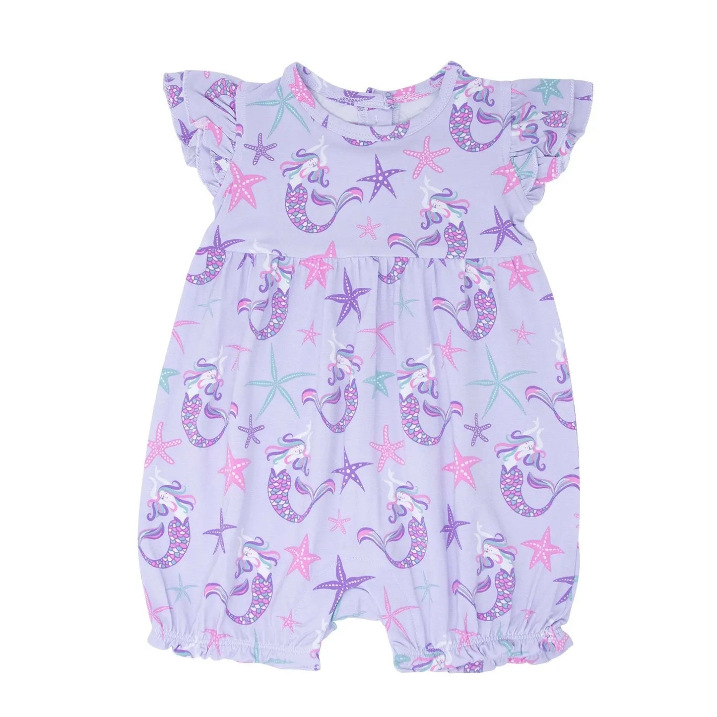 Ruffle & Flutter Sleeve Rompers · Girls