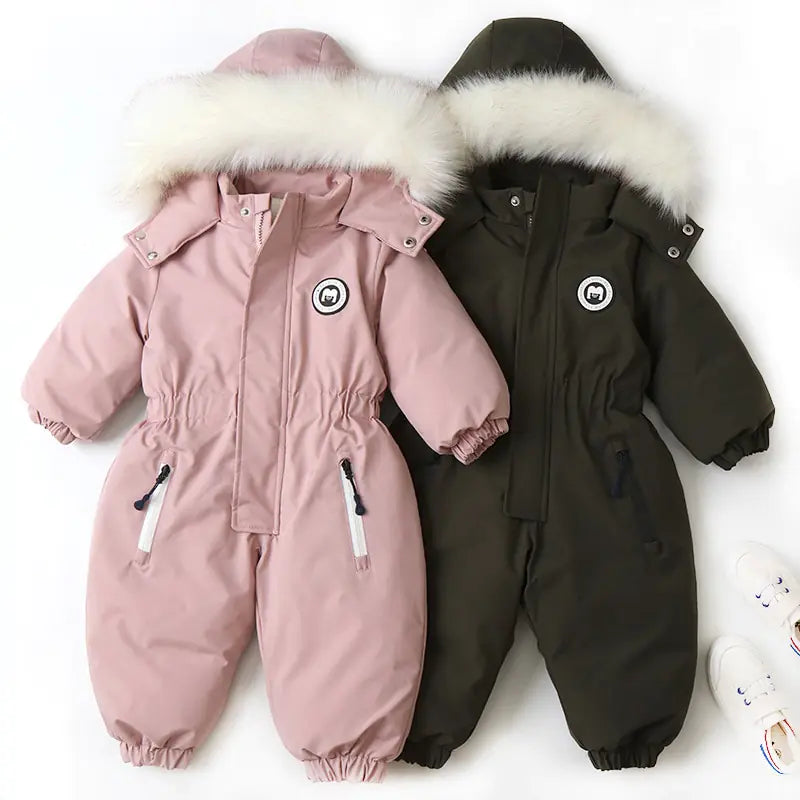 Thick Warm Rompers for Toddlers