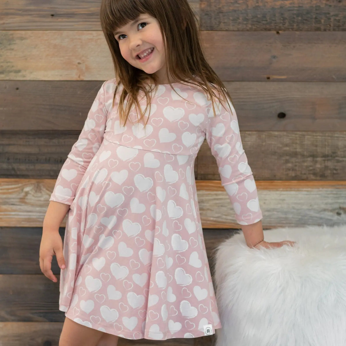 Swirly Girl Dress