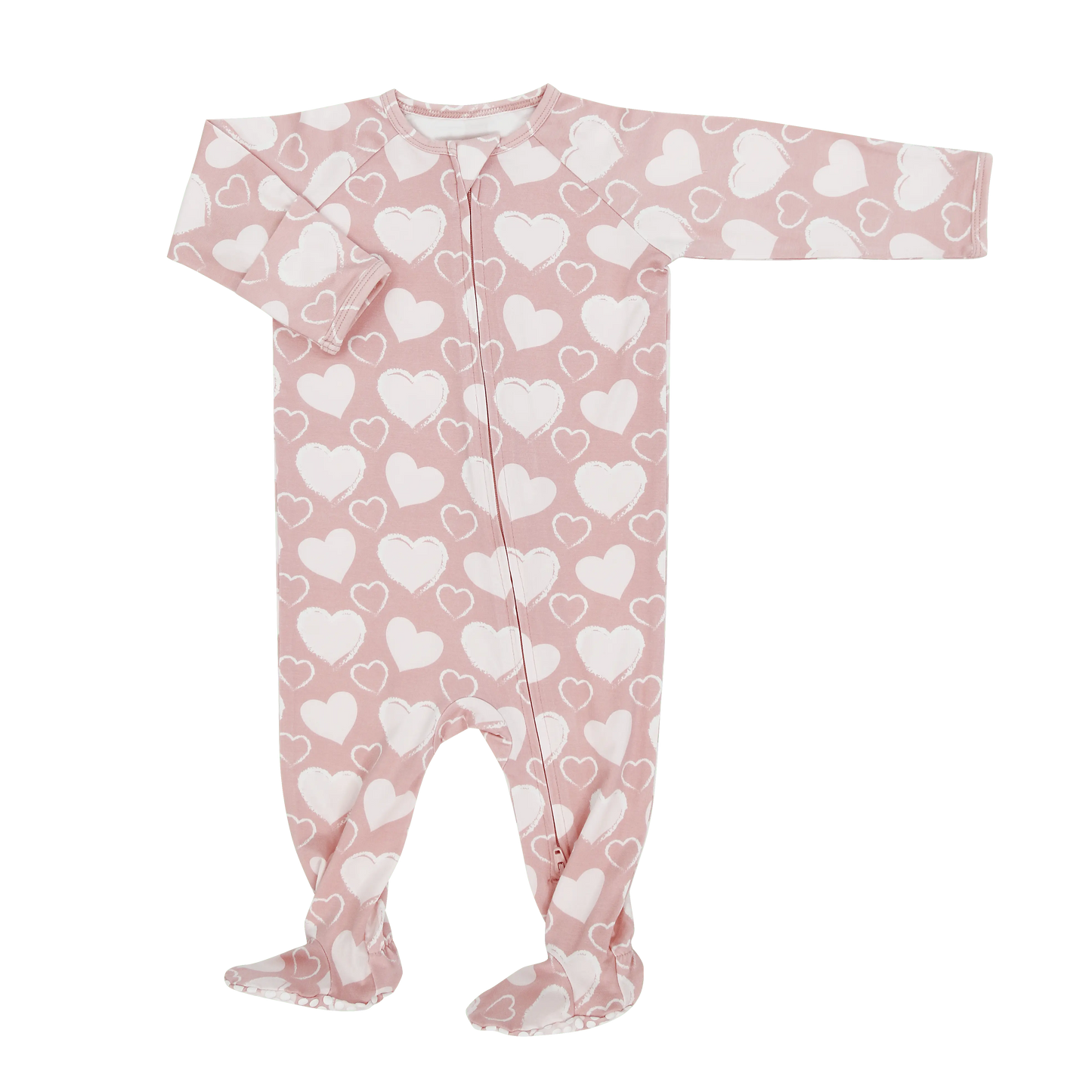 Neutral Zipper Footie
