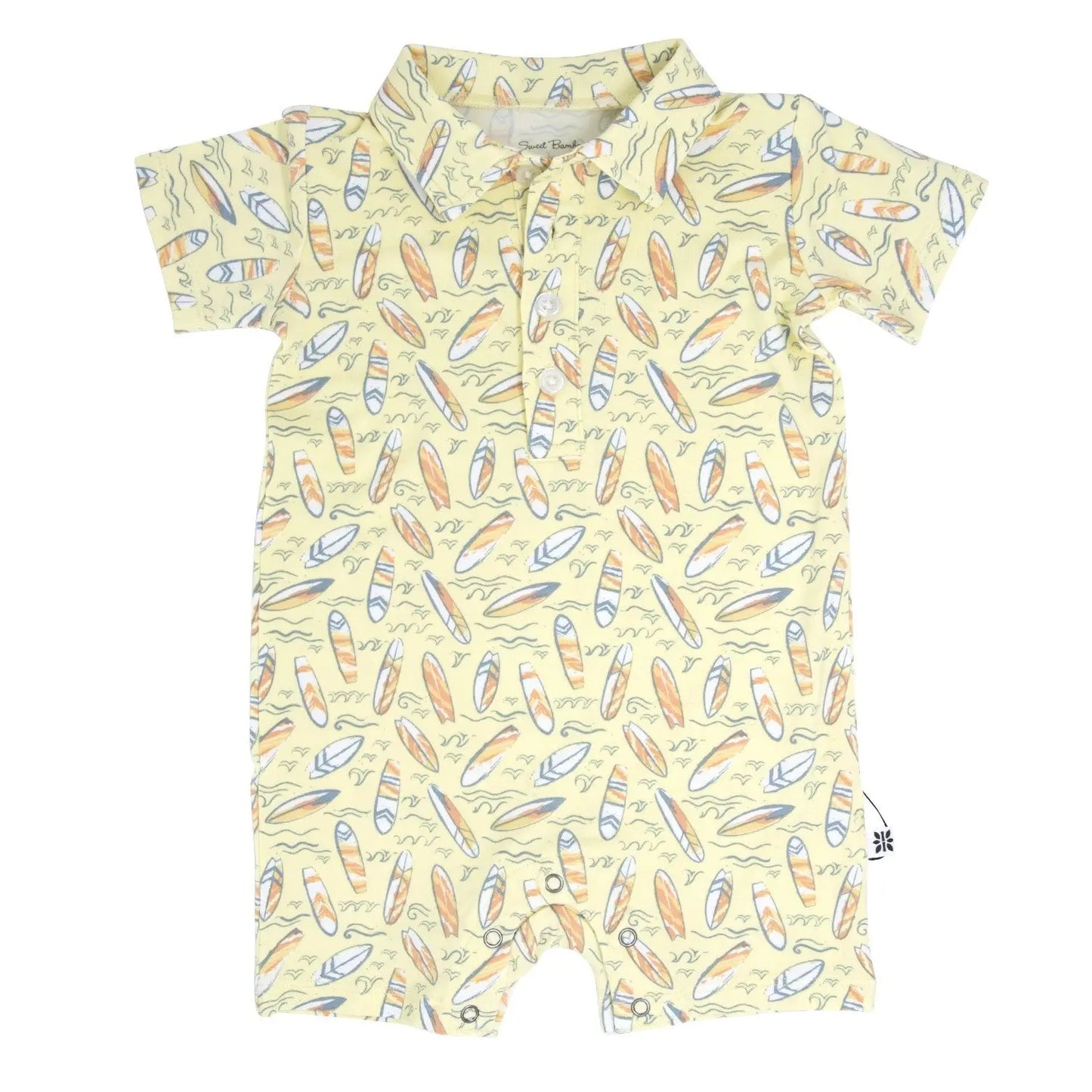 Polo Rompers · Boys Prints/Themes