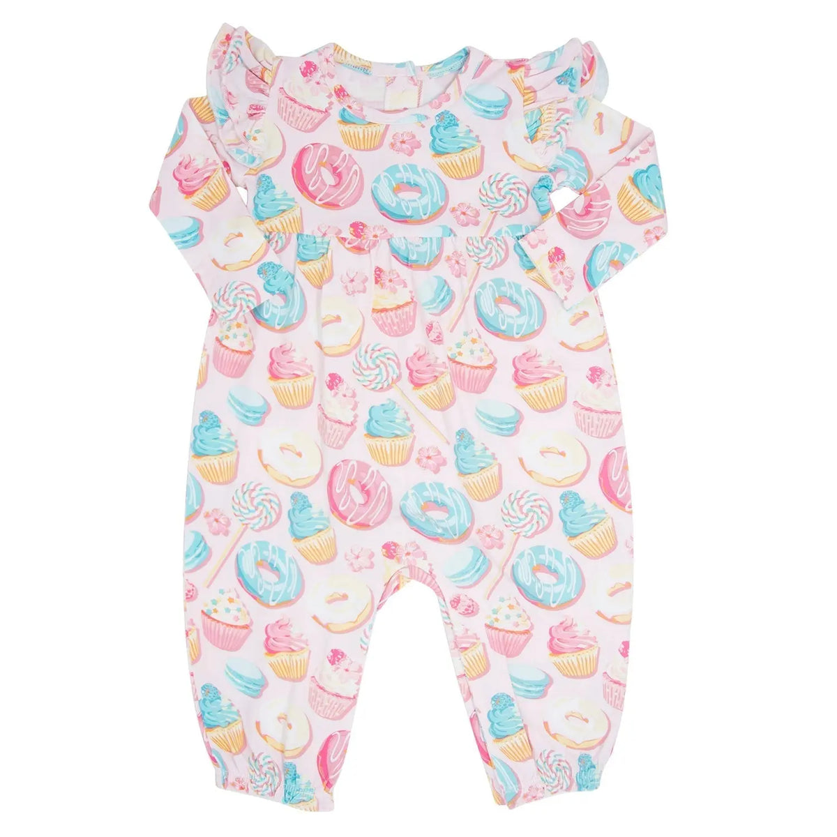 Ruffle & Flutter Sleeve Rompers · Girls