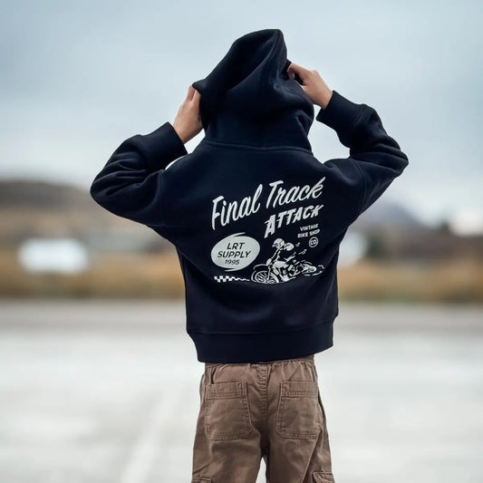 LITTLE RAD THINGS RECYCLED HOODIE