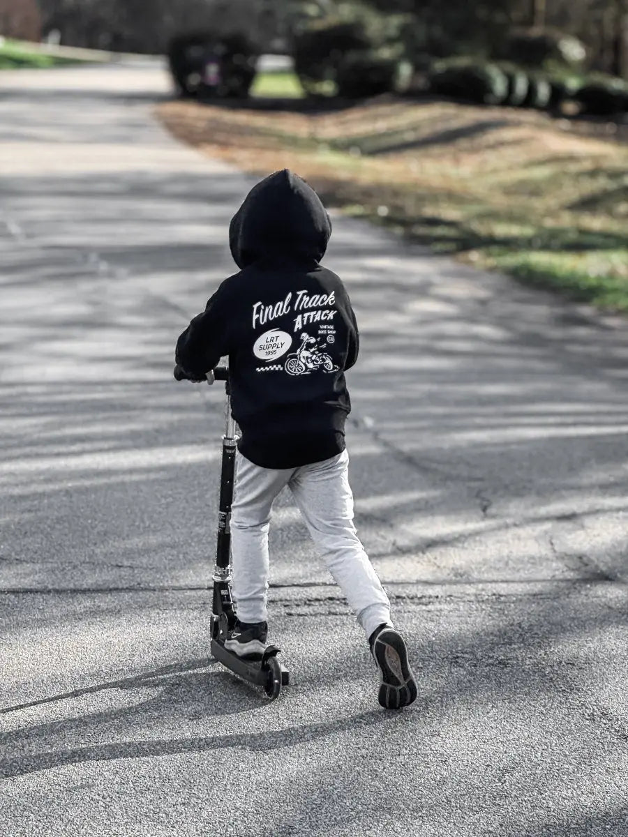 LITTLE RAD THINGS RECYCLED HOODIE