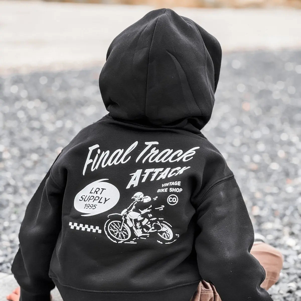 LITTLE RAD THINGS RECYCLED HOODIE
