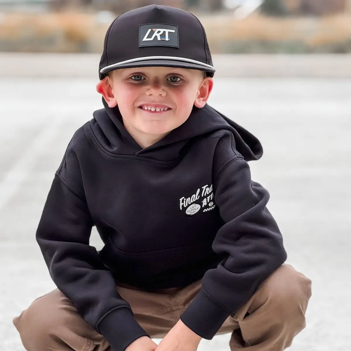 LITTLE RAD THINGS RECYCLED HOODIE