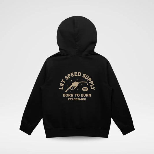 THE SPEED SUPPLY HOODIE - RECYCLED BLACK