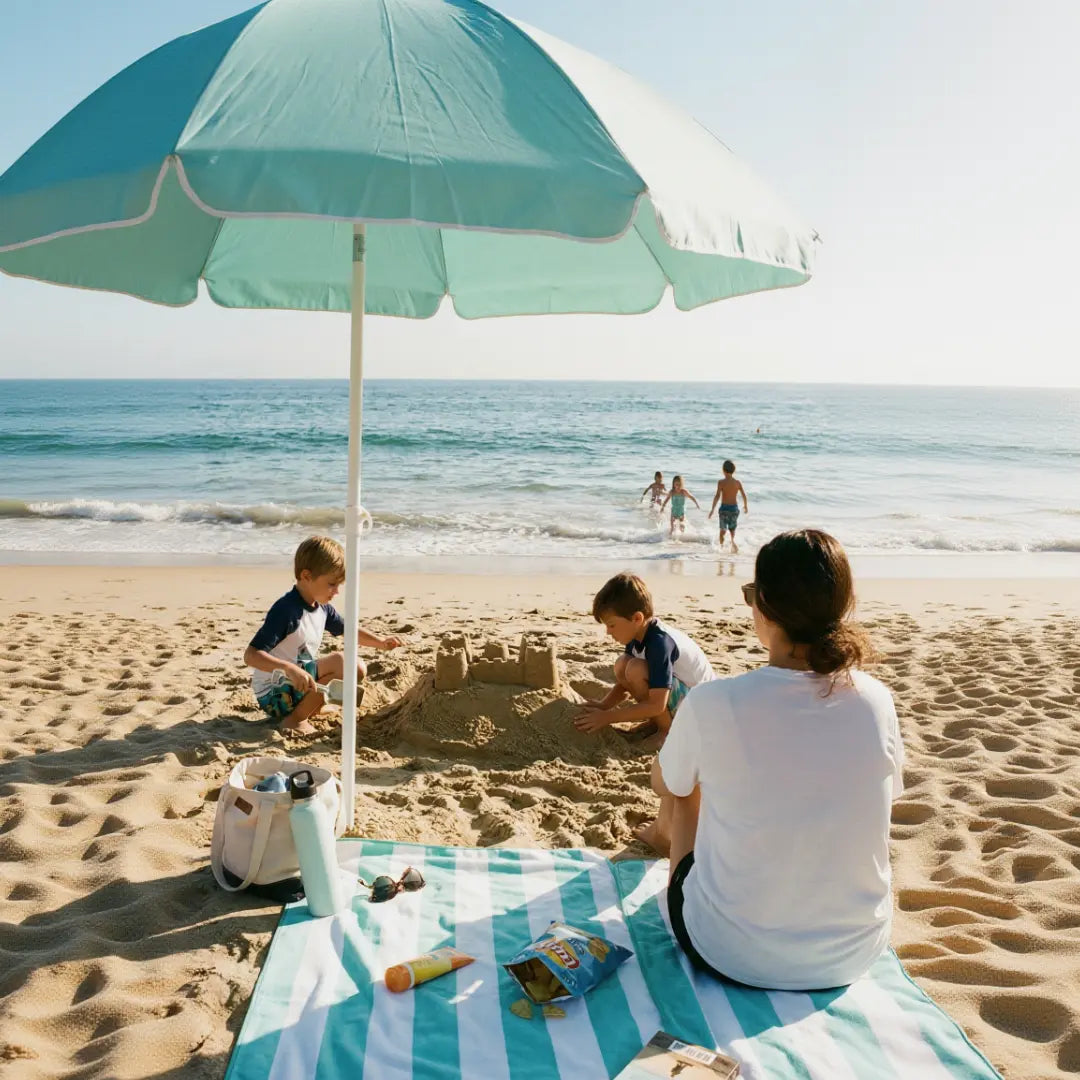 The Coastline Beach Towel