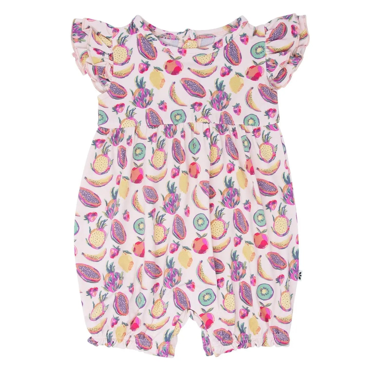 Ruffle & Flutter Sleeve Rompers · Girls