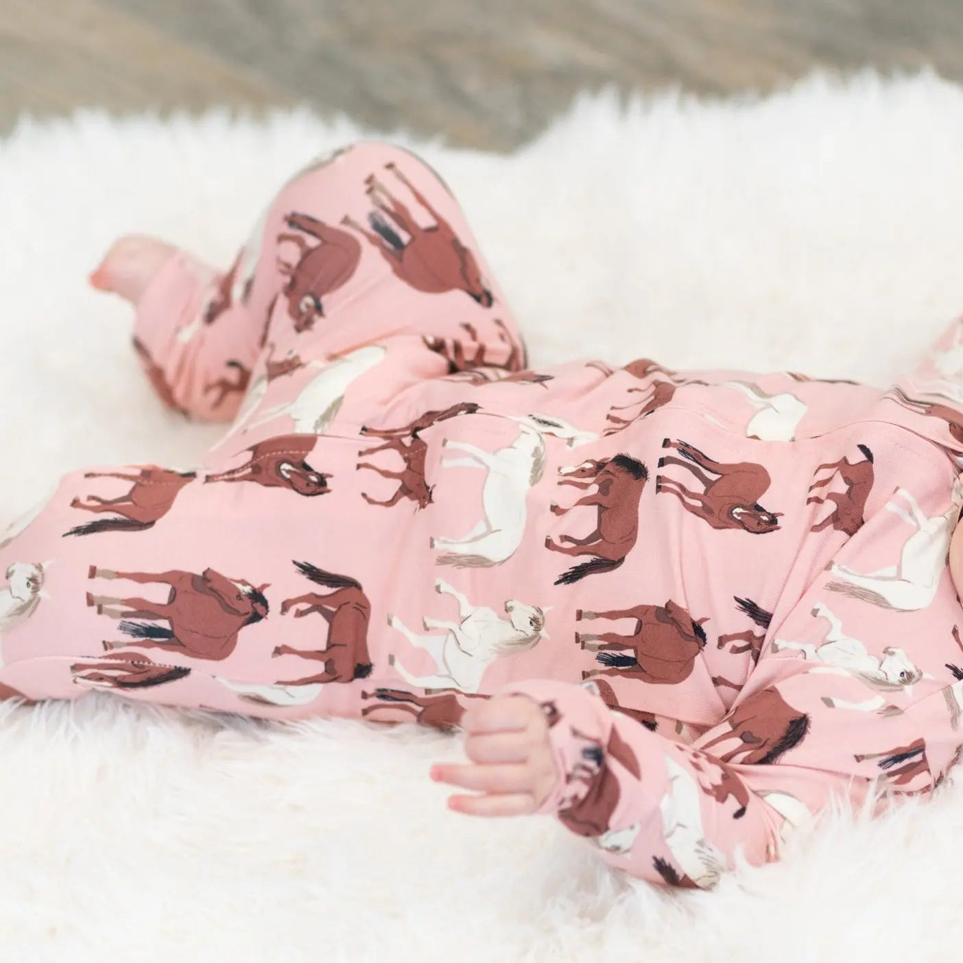 Western/Country Zipper Footie