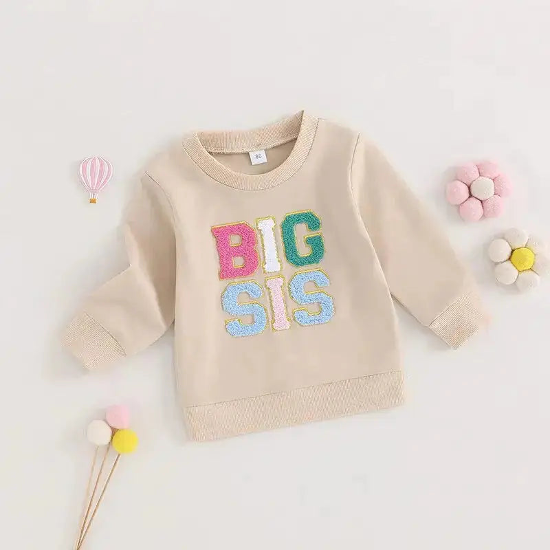 Big Sis Sweatshirt Baby Bumpity Boo