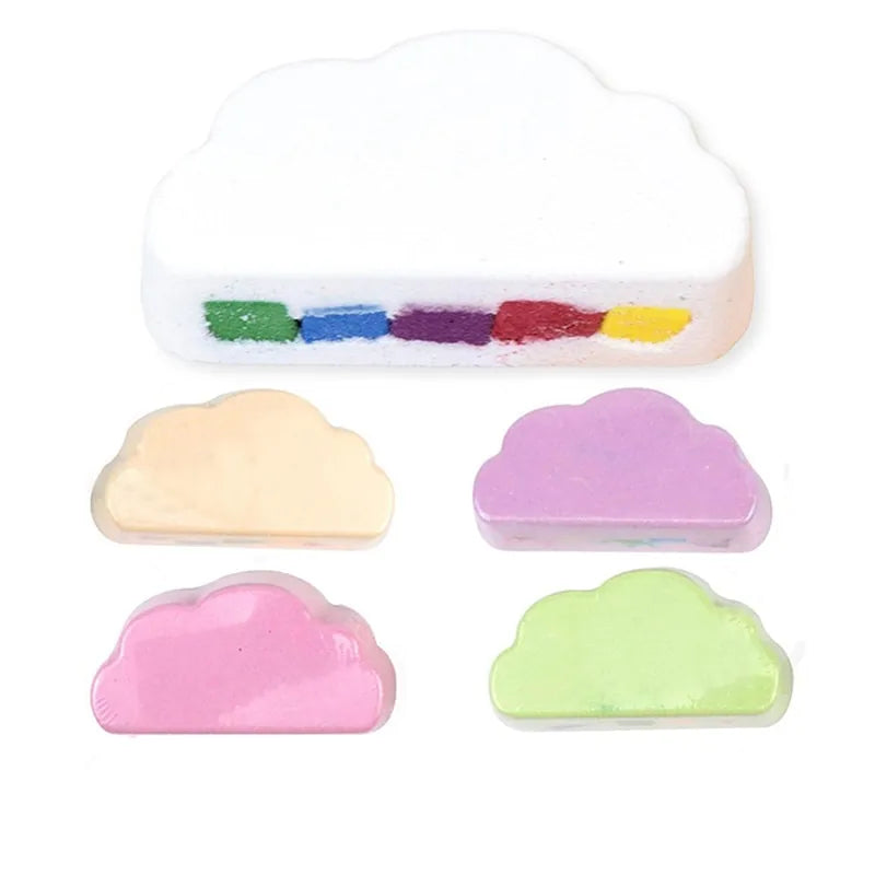 Exfoliating Cloud Bubble Bath Bombs For Babies