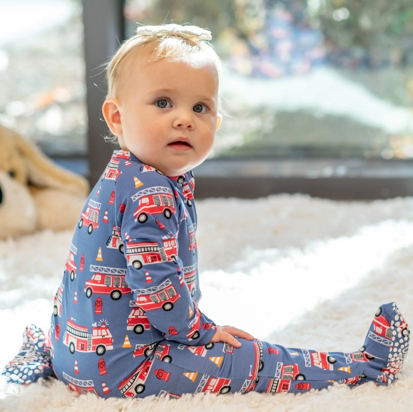 Boys/Adventure Zipper Footie