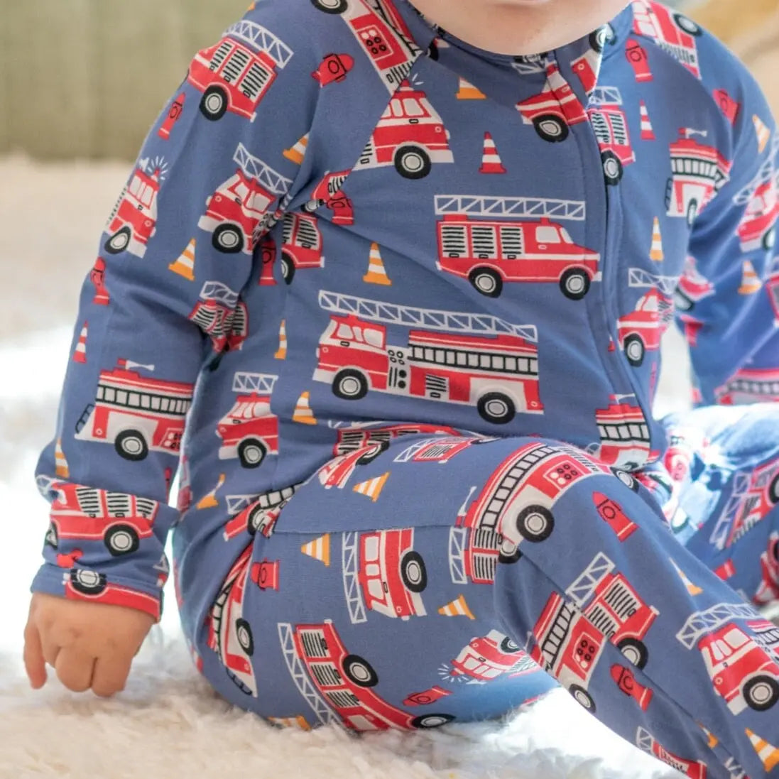 Boys/Adventure Zipper Footie