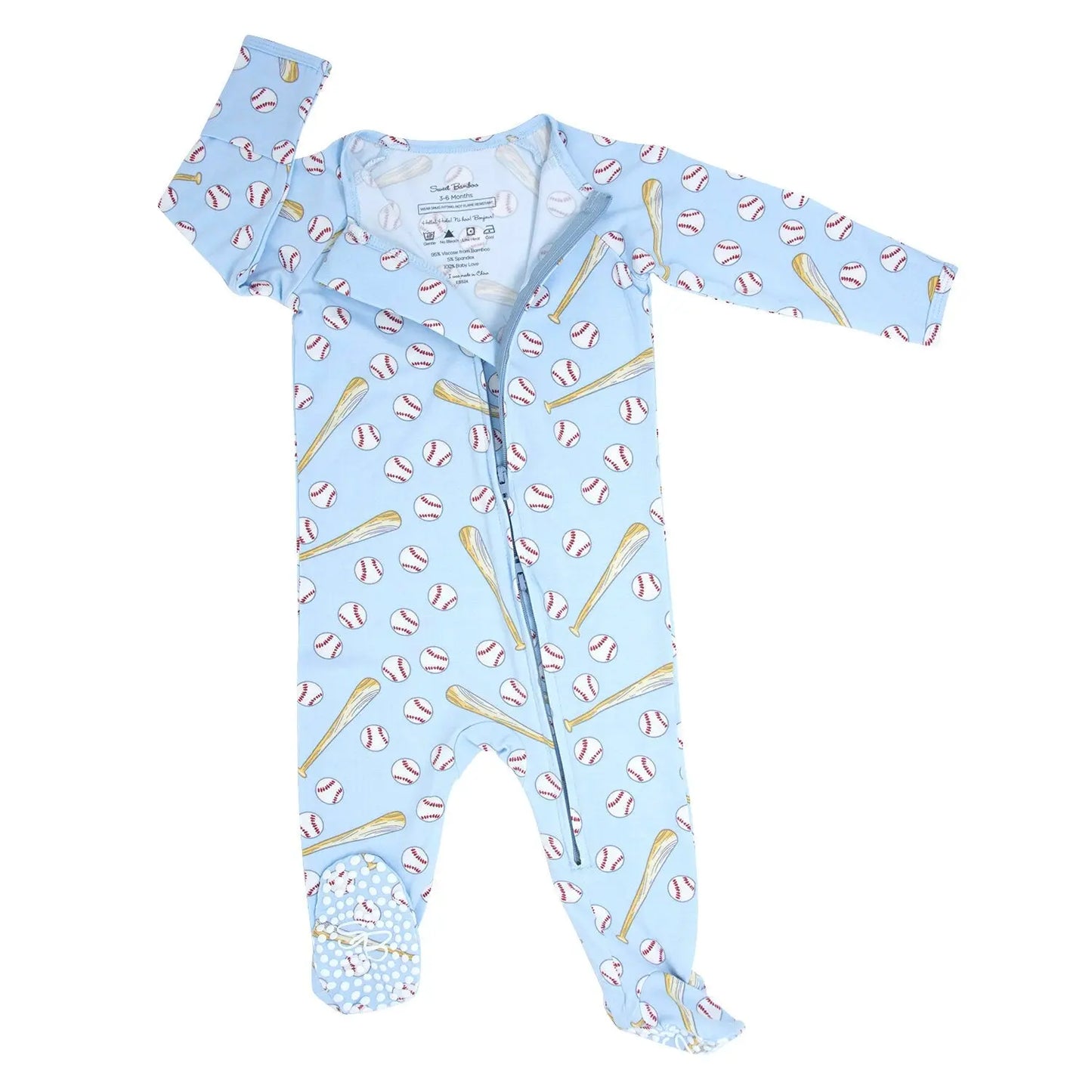 Sports Zipper Footie