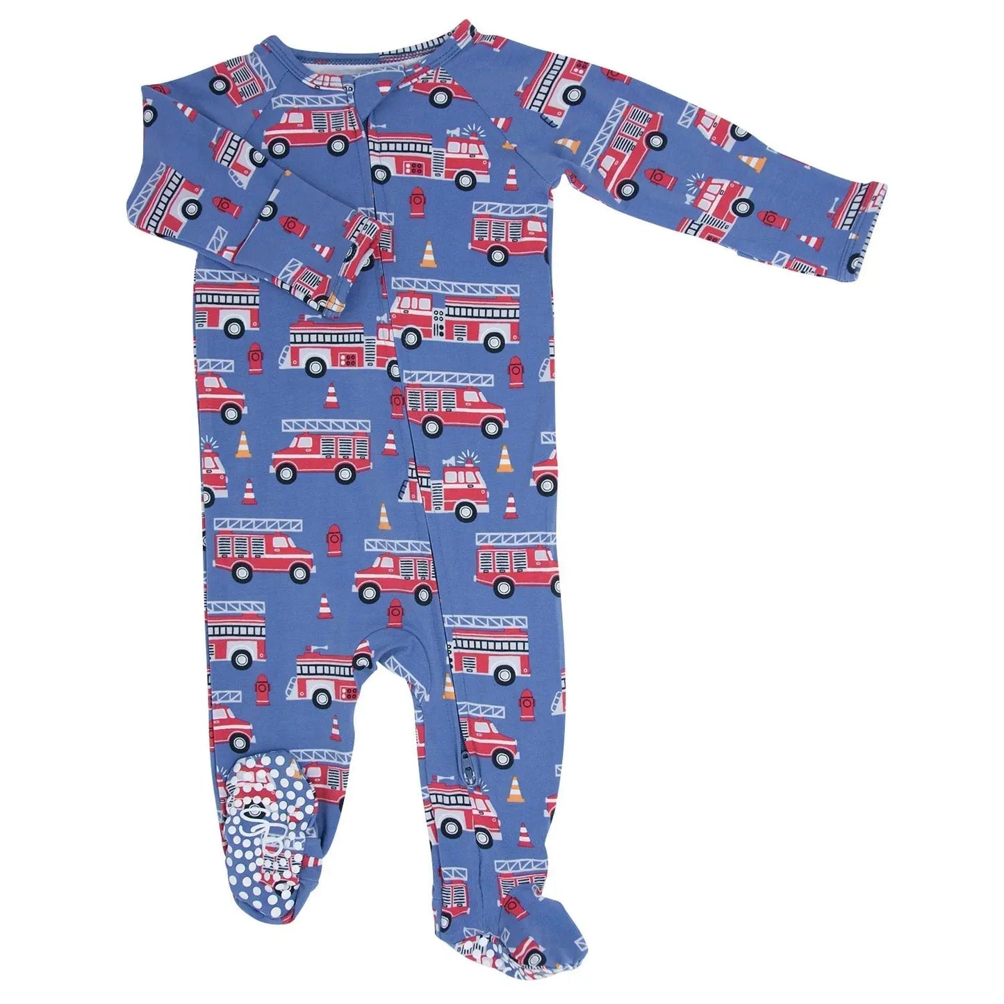 Boys/Adventure Zipper Footie