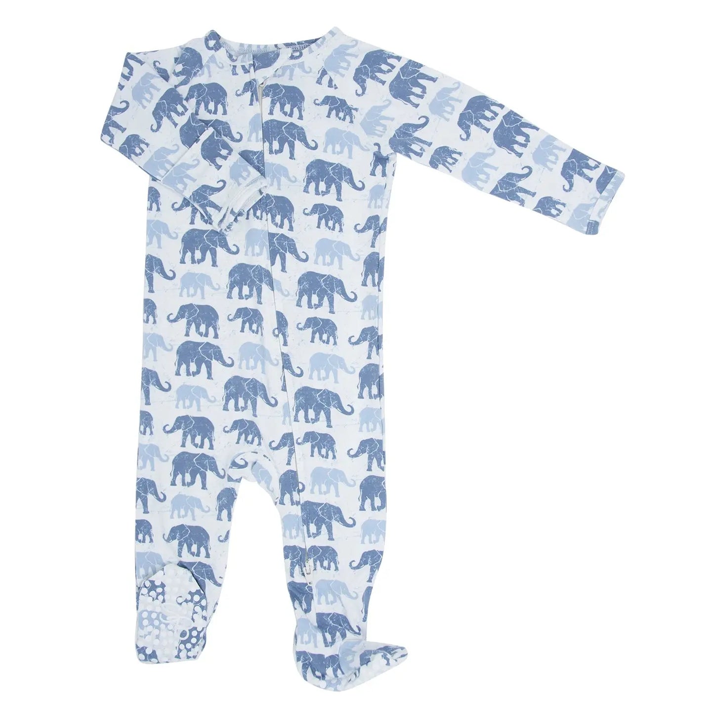 Boys/Adventure Zipper Footie