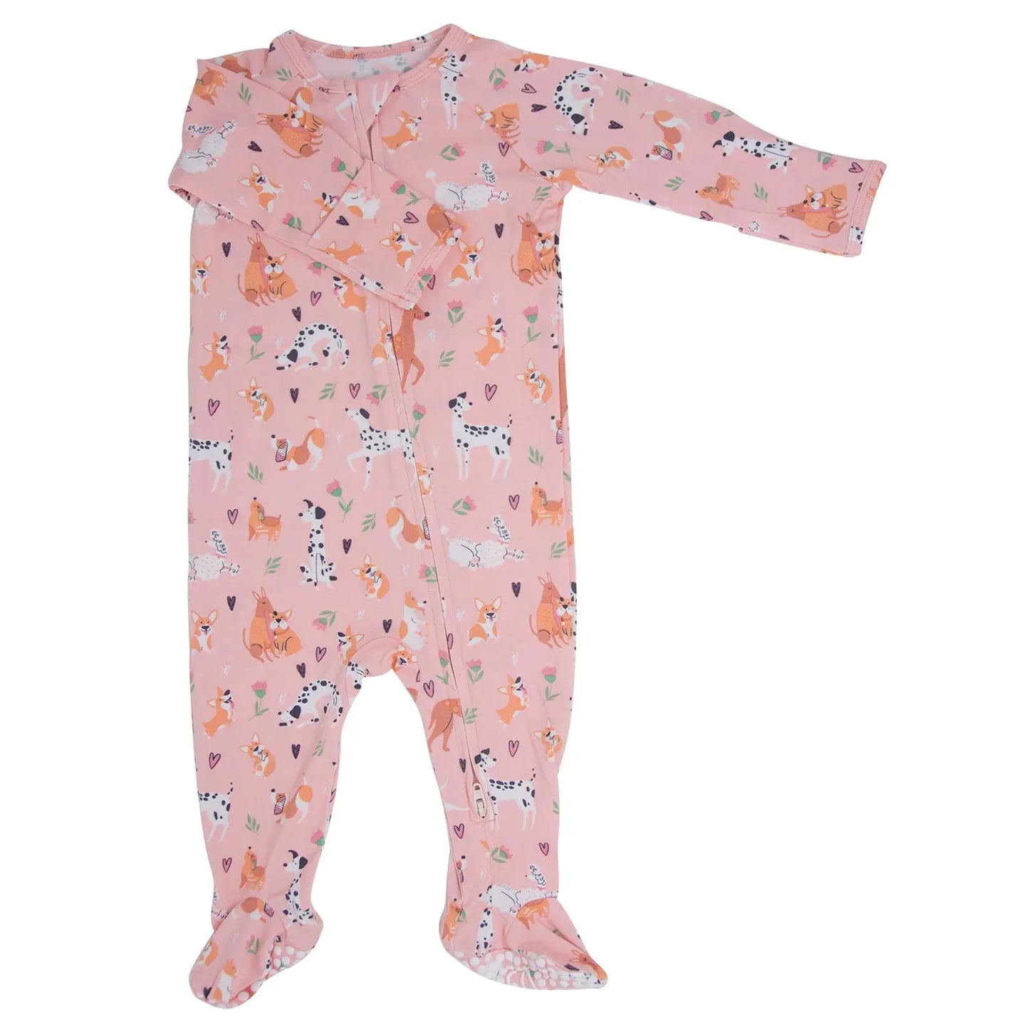Neutral Zipper Footie